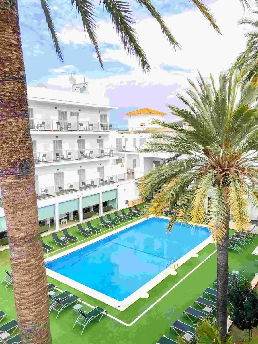 Vistas piscina Eix Alcudia Hotel