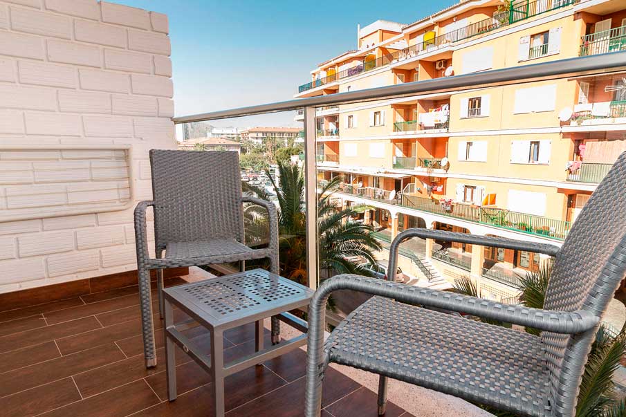 doppelzimmer mit terrassenblick eix alcudia hotel mallorca