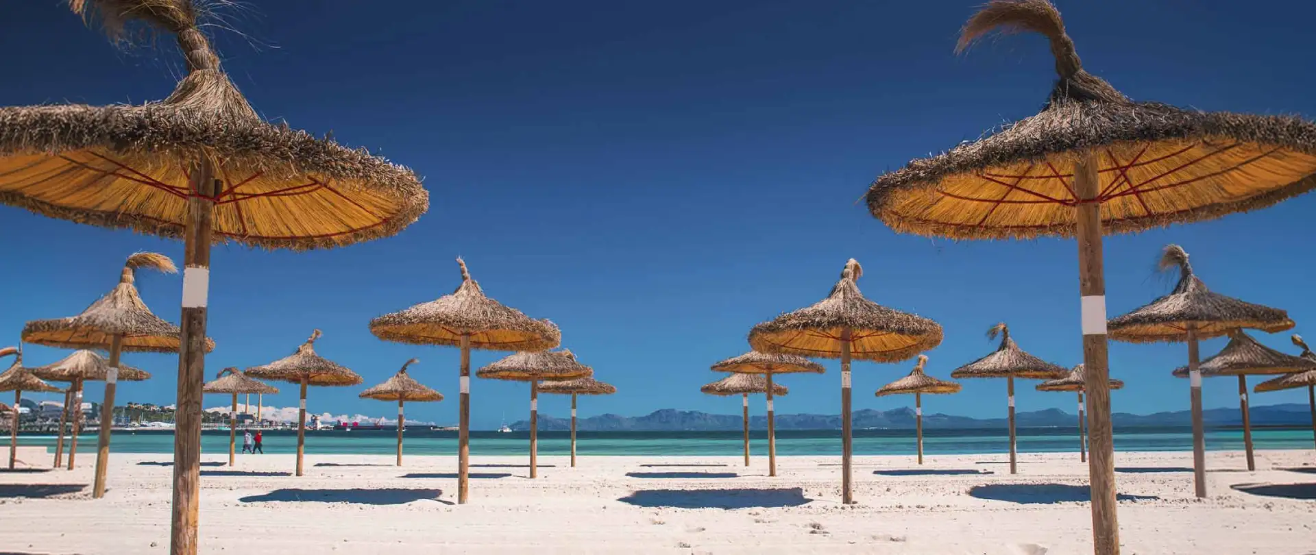 beach umbrellas